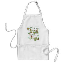 Don't get your Tinsel in a Tangle Christmas Gifts Apron