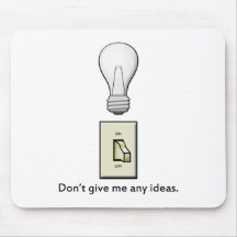 Don't give me any ideas. mousepads