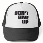 don't give up mesh hat