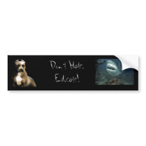 Don't Hate, Educate! Bumper Sticker