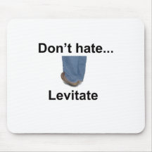 don't hate levitate mouse pad