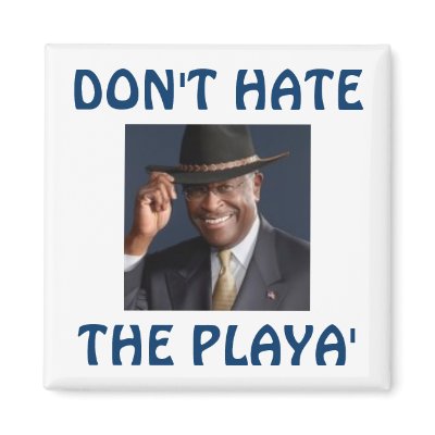 Don't Hate the Playa' Fridge Magnets by Robustoman