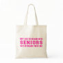 Don't Hate Us Because We're Seniors Bags