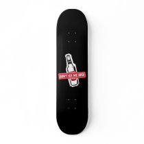 don't ice me bro! - bros icing bros skateboard deck
