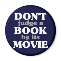 Don't Judge a Book by its Movie Refrigerator Magnet