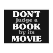 Don't Judge a Book by its Movie Postcards