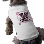 Don't Let Breast Cancer Steal 2nd Base Dog T Shirt