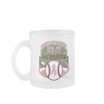 Dont Let Breast Cancer Steal 2nd Base Scoreboard Mug