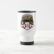 Dont Let Breast Cancer Steal 2nd Base Scoreboard Coffee Mugs