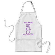 "Don't like the food? DEAL WITH IT!!" Apron
