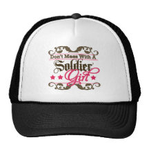 Don't Mess with a Soldier Girl Hat