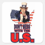 Don't Mess with the U.S. Stickers