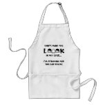 Don't mind the look...bar exam aprons