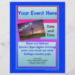 Don't Miss It Flyer - Blue