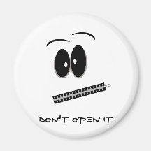 Don't Open it, I'm on a diet Magnets