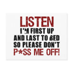 Don't P*ss Me Off!!