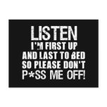 Don't P*ss Me Off!!