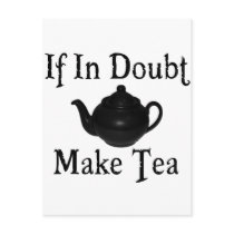 Don't panic - make tea!