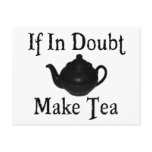 Don't panic - make tea!