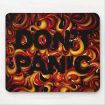 don't panic mouse pads