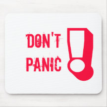 Don't PANIC! Mousemat