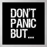 Don't Panic posters