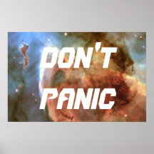 DON'T PANIC PRINT