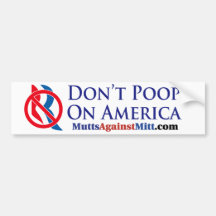 Don't Poop On America!  Remember Seamus Bumper Sticker