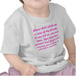 Don't Shake a Baby Tee Shirt