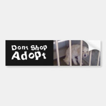 Dont Shop Bumper Sticker