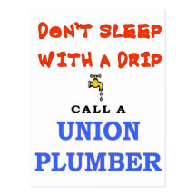 DON'T SLEEP WITH A DRIP POST CARDS