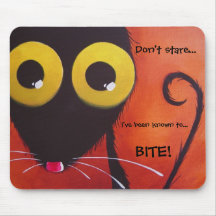 Don't stare! mousepads