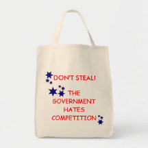 Don't Steal! Canvas Bag