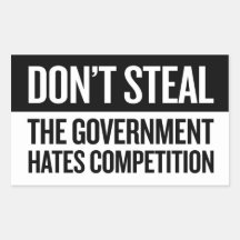 Don't Steal - Small Stickers