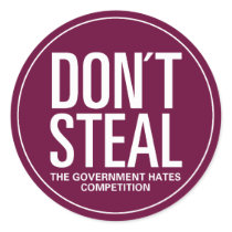 Don't Steal Sticker