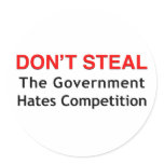 Don't Steal stickers