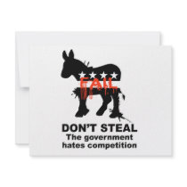 Don't Steal - The government hates competition Invites