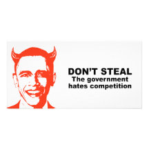 Don't Steal - The government hates competition Photo Greeting Card
