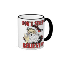 Dont stop believin' coffee mugs