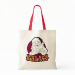 Don't Stop Believin' Santa Tote Bags