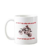Don't Stop Riding Dirt Bike Motocross Mug
