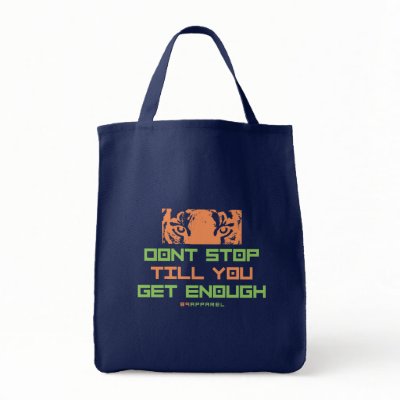 Dont Stop Till You Get Enough Bag by insomniak