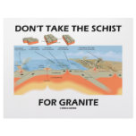 Don't Take The Schist For Granite (Geology Humor) Customized Letterhead