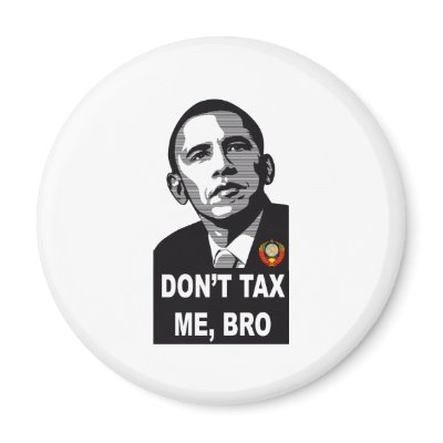 DON'T TAX ME, BRO - STYLE 1 FRIDGE MAGNETS by DEWEYFROMDETROIT