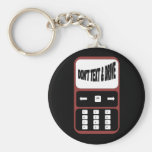 don't text and drive cell phone keychain