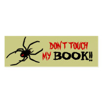 Don't Touch Bookmark