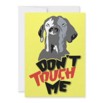 Don't Touch Me! Announcement