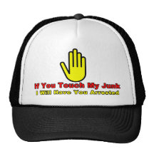 Don't Touch My Junk Mesh Hat