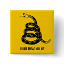 Don't Tread Me Customizable Button