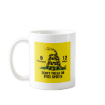 Don't Tread on Free Speech Coffee Mug